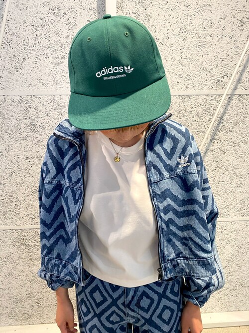 adidas x FARM Rio デニム トラックトップ adidas x FARM Rio Denim Track Top - Blue | Free Shipping