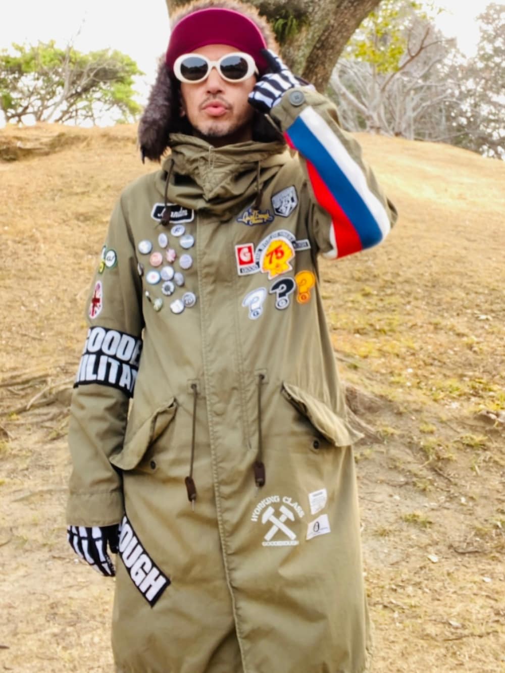 GOODMAN®️｜GOODENOUGHのニットキャップ/ビーニーを使った 