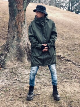 RK cameraman mods coat / アールケーカメラマンモッズコートを使った