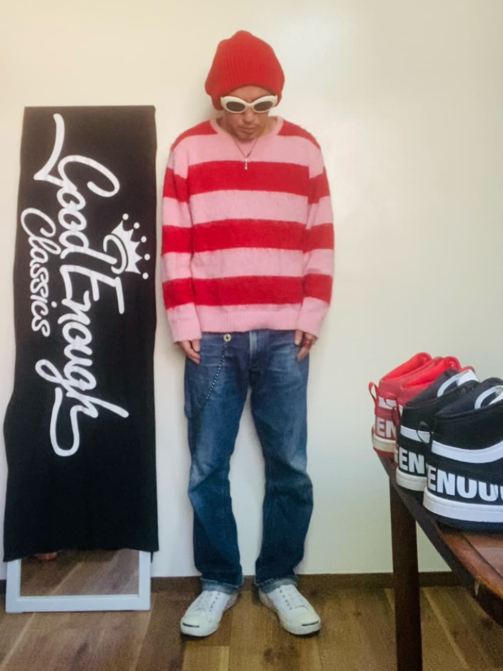 GOODMAN®️｜NUMBER (N)INEのニットキャップ/ビーニーを使った