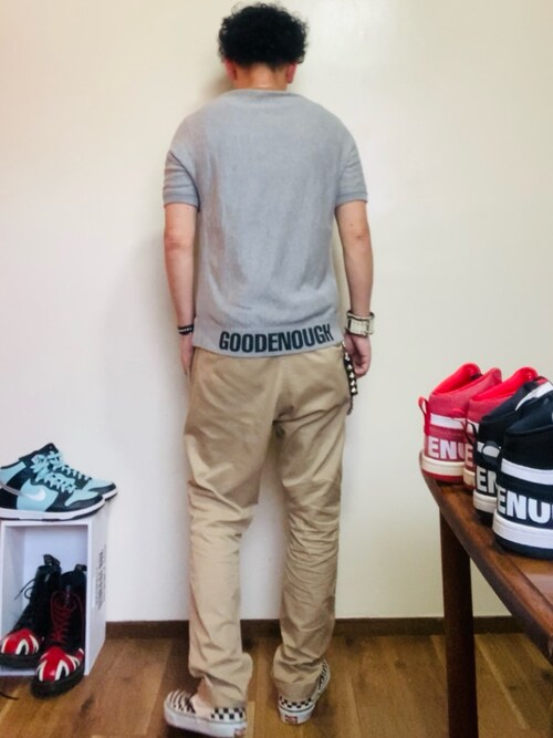 キ*ー様 新品！DENIMBY VANQUISH&FRAGMENT チノパン　藤 1751327895_500.jpg