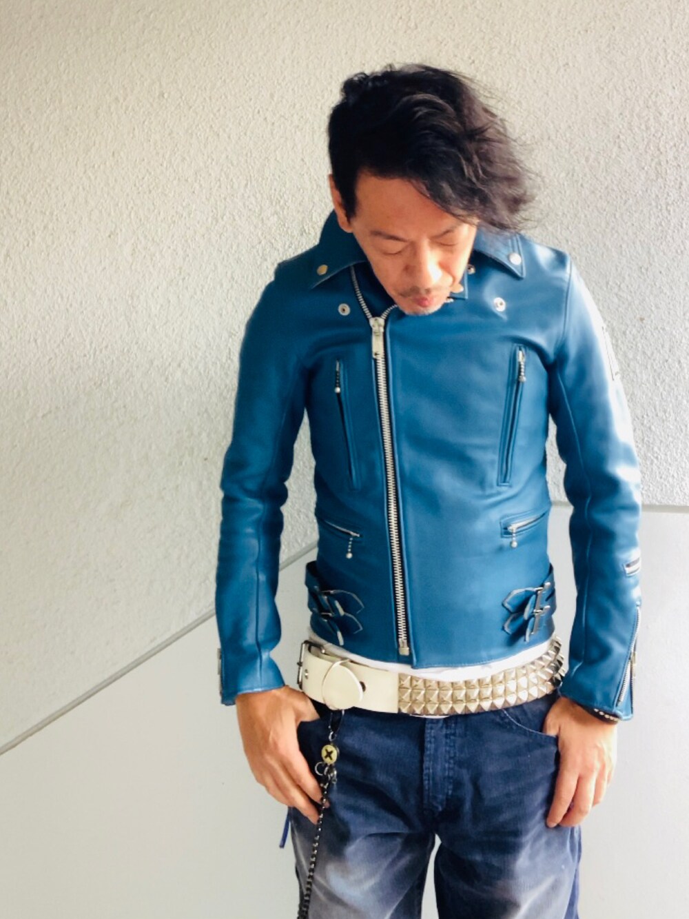 GOODMAN®️｜666のライダースジャケットを使ったコーディネート - WEAR