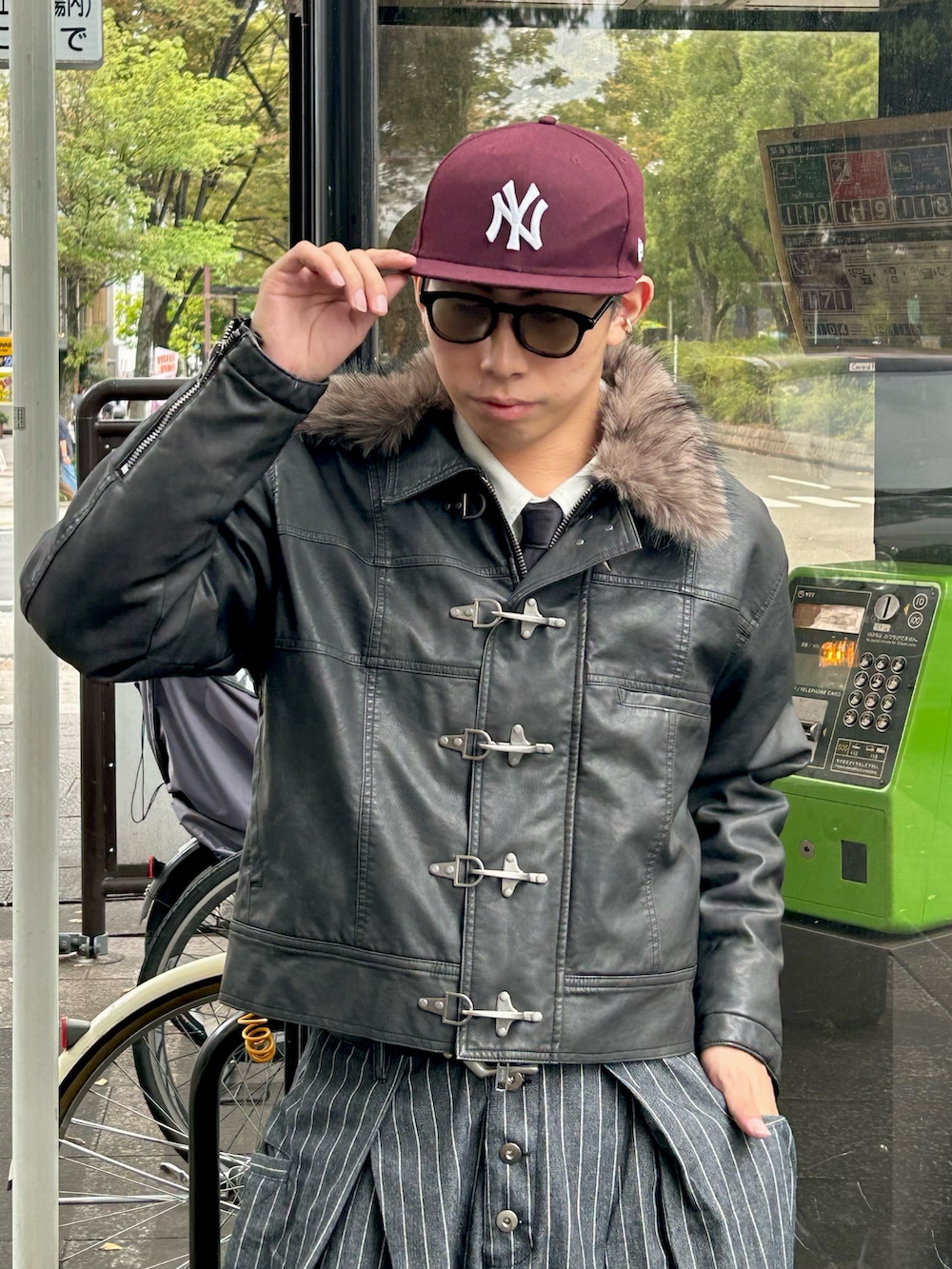 Fireman Design Fur Riders Jacket / ファイヤーマンデザインファー