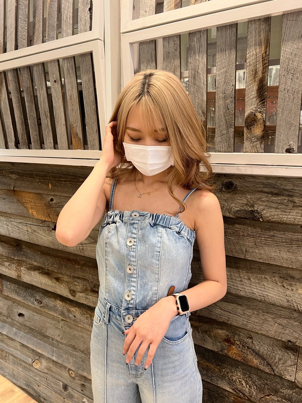 GYDAサロペット GYDA（ジェイダ）の「ZIPスキニーサロペット（サロペット