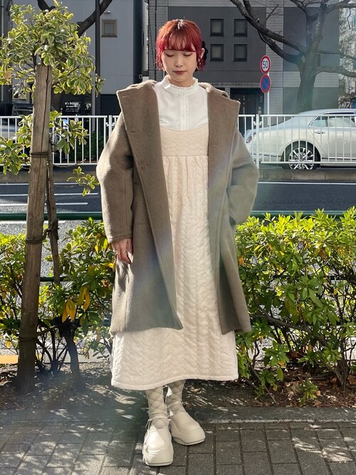merry jennyスタンドカラールーズコート Merry Jenny スタンドカラールーズコート Merry Jenny スタンド
