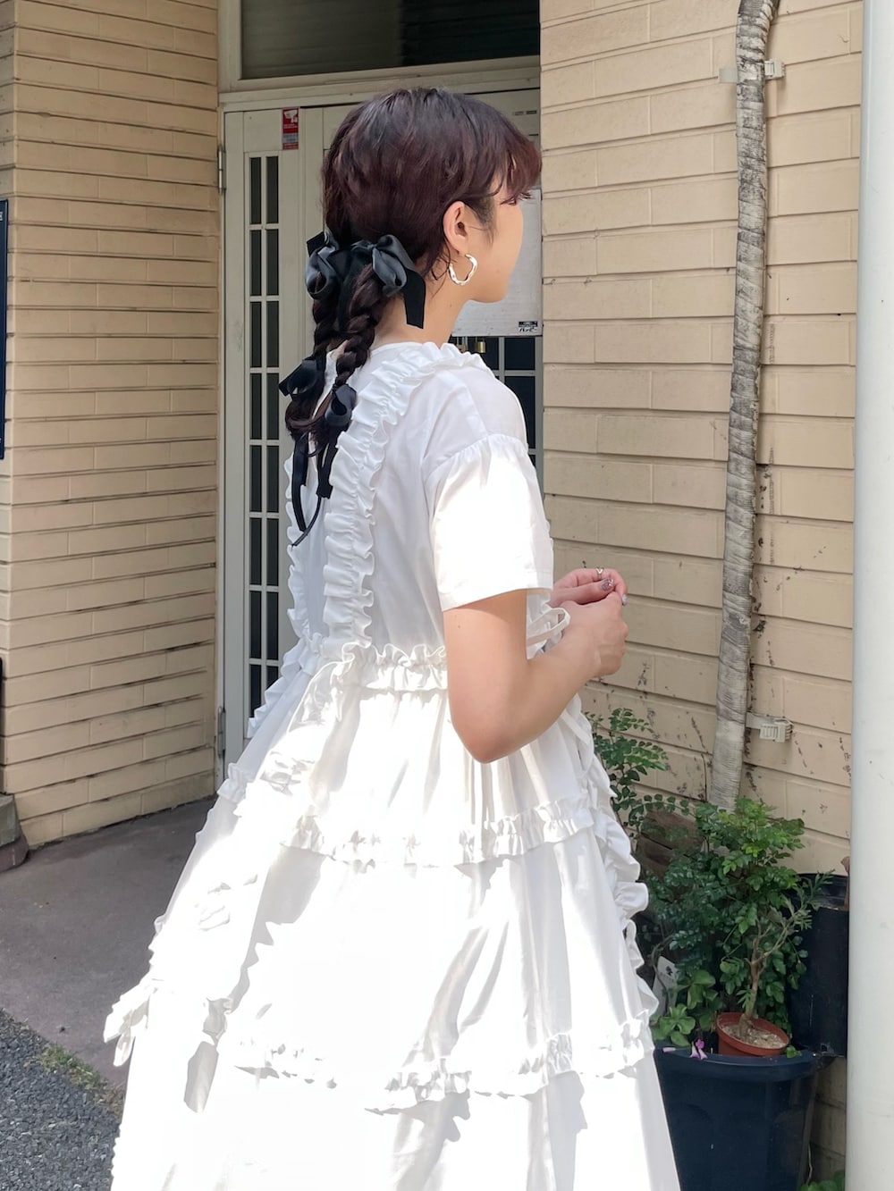 mioka(merry jenny)｜merry jennyのワンピースを使ったコーディネート