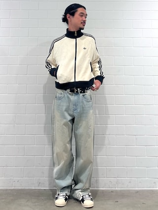 Adilenium シーズン3 ルーズフィット デニムパンツ、スーパースター