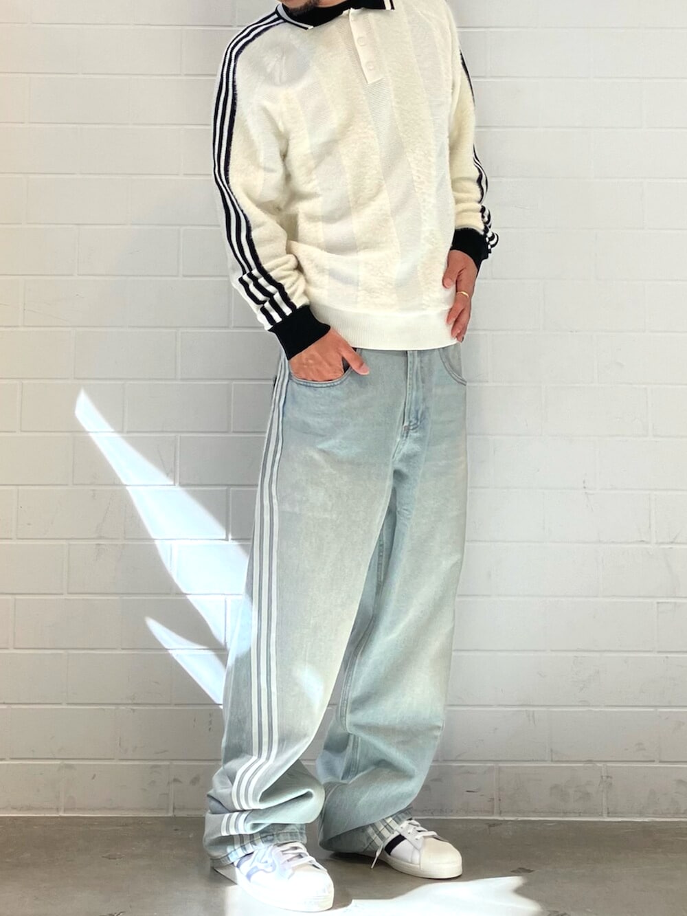 プレミアム ニット ジャージー、Adilenium シーズン3 ルーズフィット