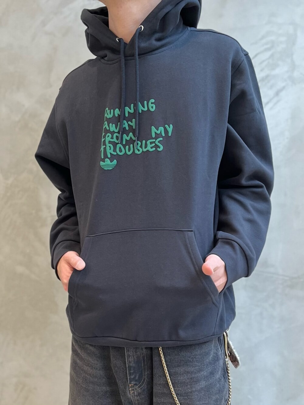 パーカー・フーディ Stone  Compass-Motif Hooded Sweatshirt シュムーフォイル I'm Fast パーカー / Shmoofoil I'm Fast