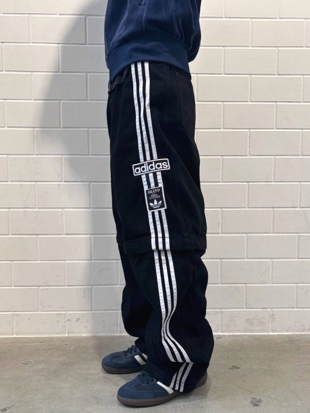 adidasアディダス アディブレイクパンツ トラックパンツ 黒 L