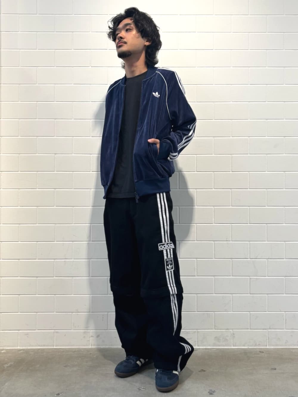 adidas アディブレイク デニムパンツ アディダス アディブレイク デニムジーンズ - マルチ