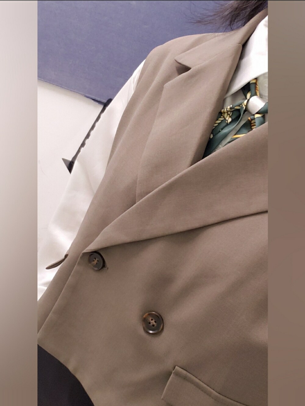 「NILWAYのアイテム（ファッション雑貨、グリーン系）」を使った、yukifashioさん（レディース・153cm）の春コーディネートの4枚目の写真