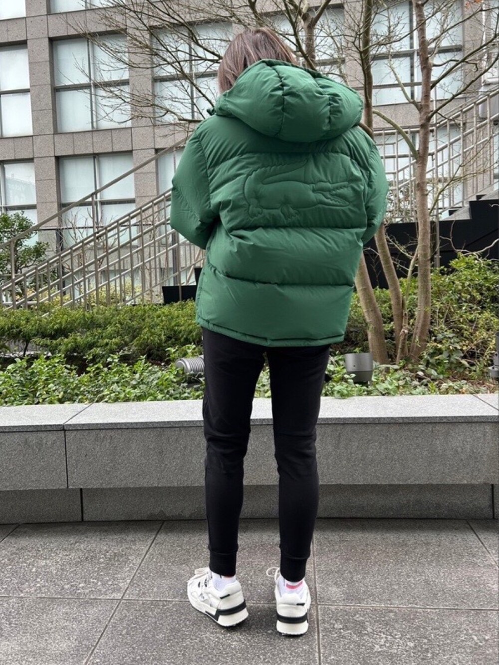 yutan(LACOSTE 新宿高島屋店)｜LACOSTEのスウェットを使った