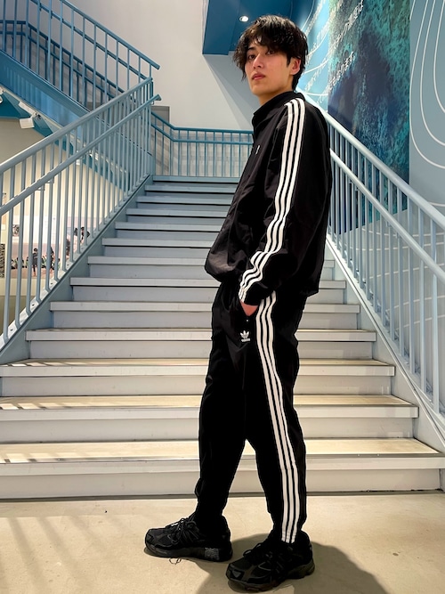 希少】adidas トラックジャケット フラワープリント ジャージ M