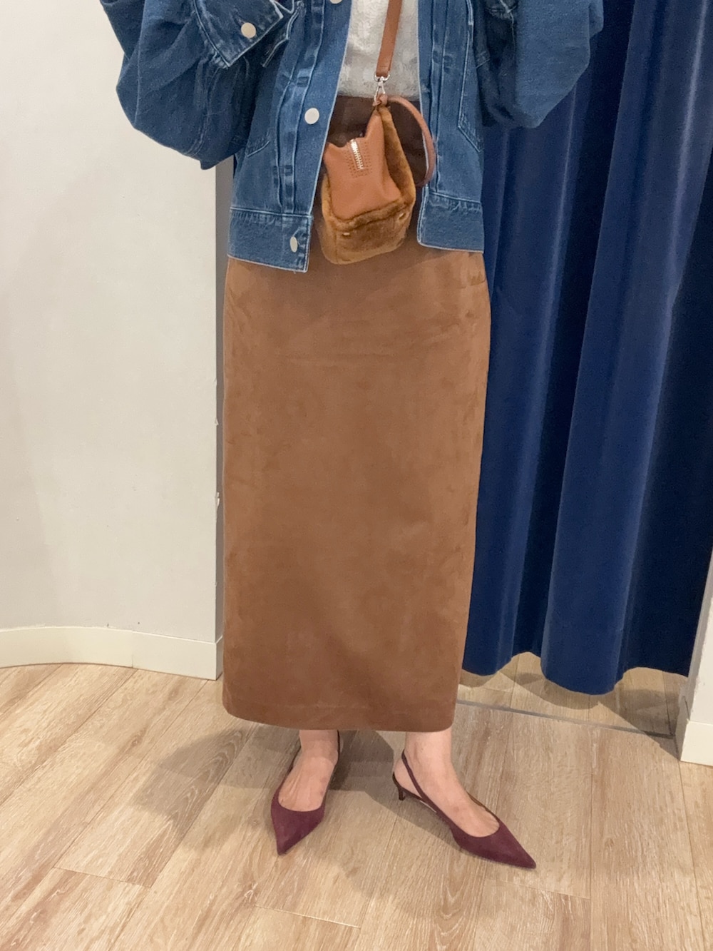 qp　ノーリーズデニムジャケットリエミラー imai(ノーリーズソフィー阪急三番街店)｜Rie Millerのデニムジャケット