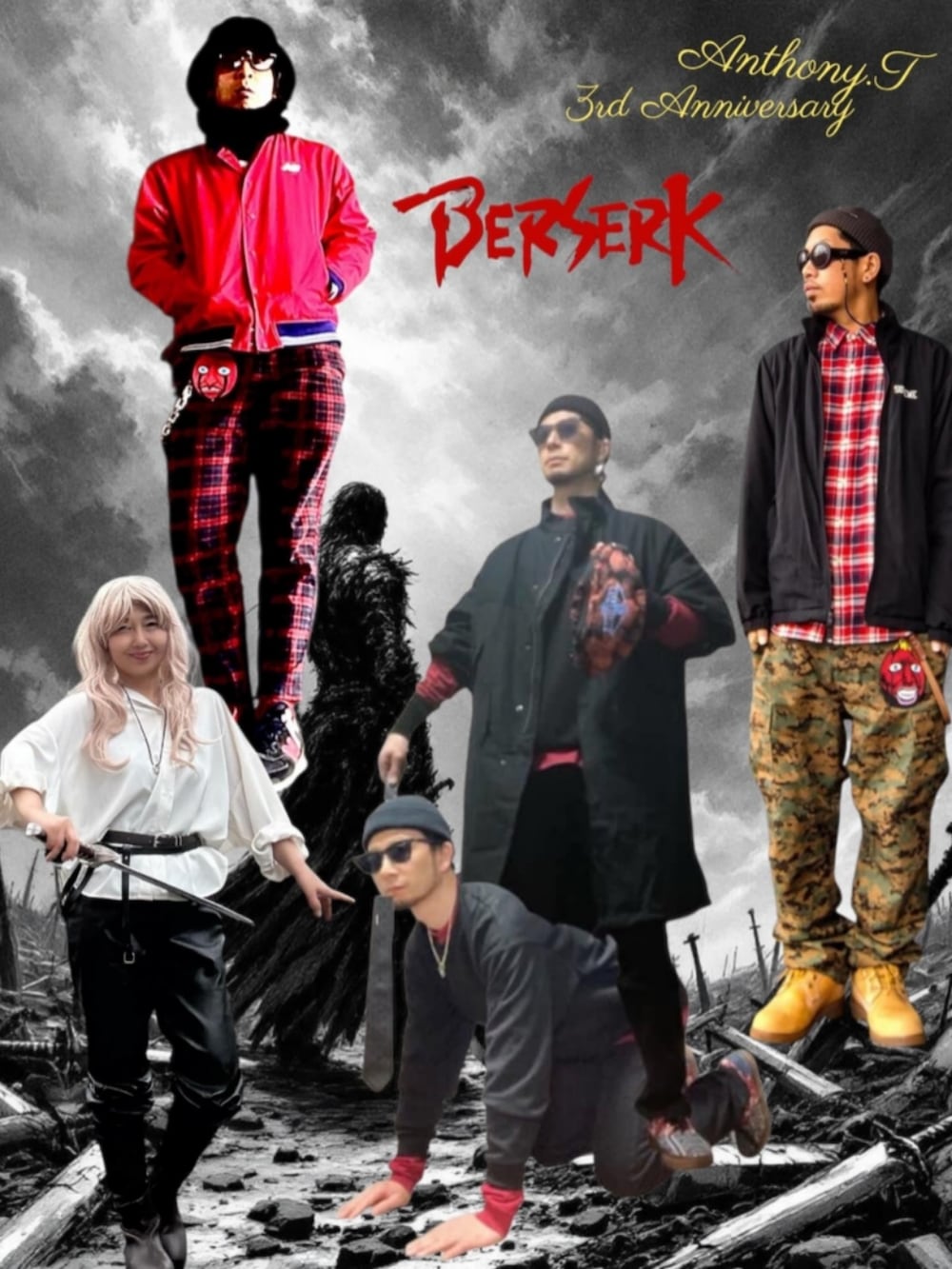 その他のその他、その他のその他、その他のその他を着用したメンズの春コーディネートの4枚目の写真