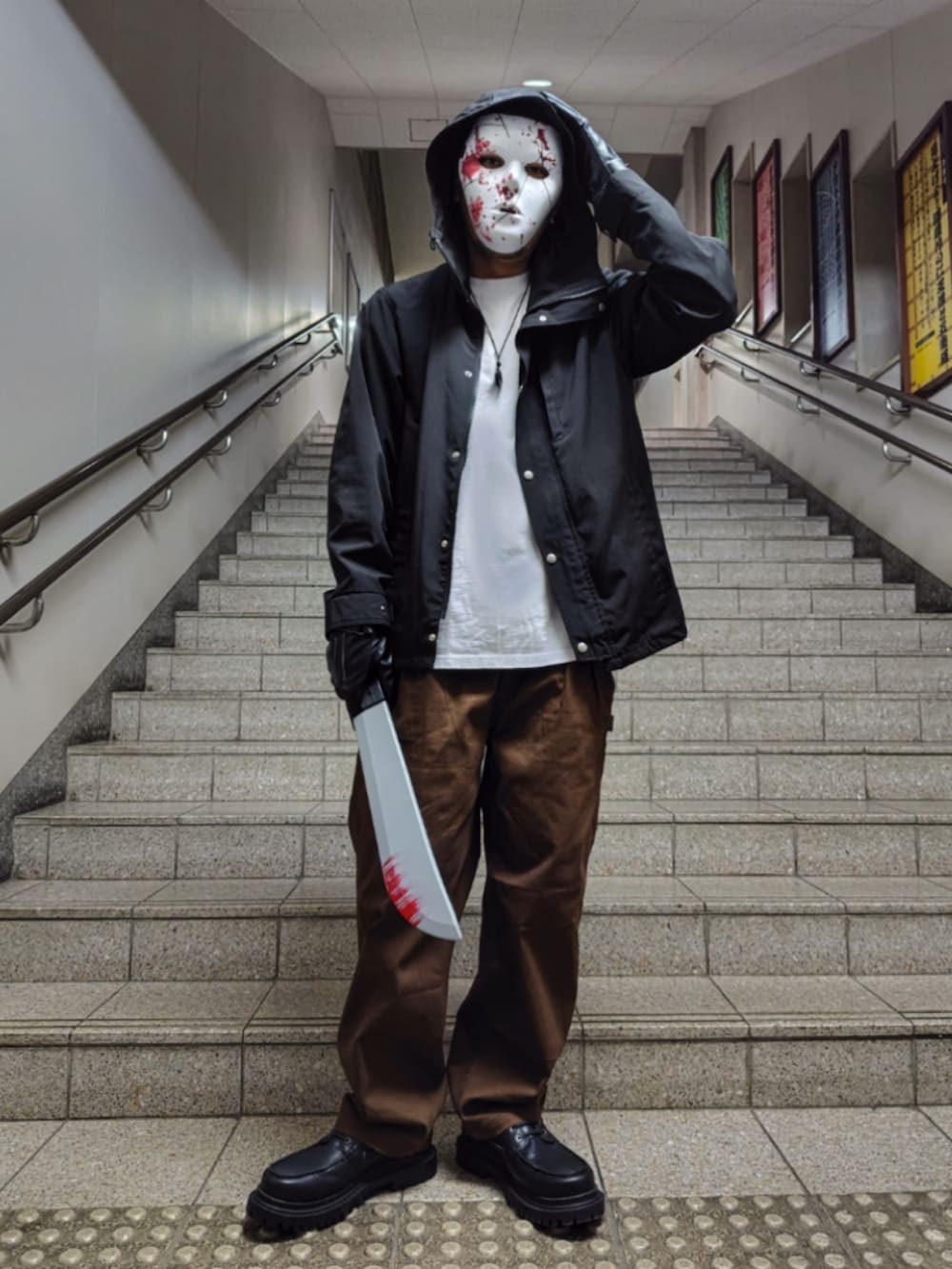 その他のその他、その他のその他を着用したメンズの秋コーディネートの3枚目の写真