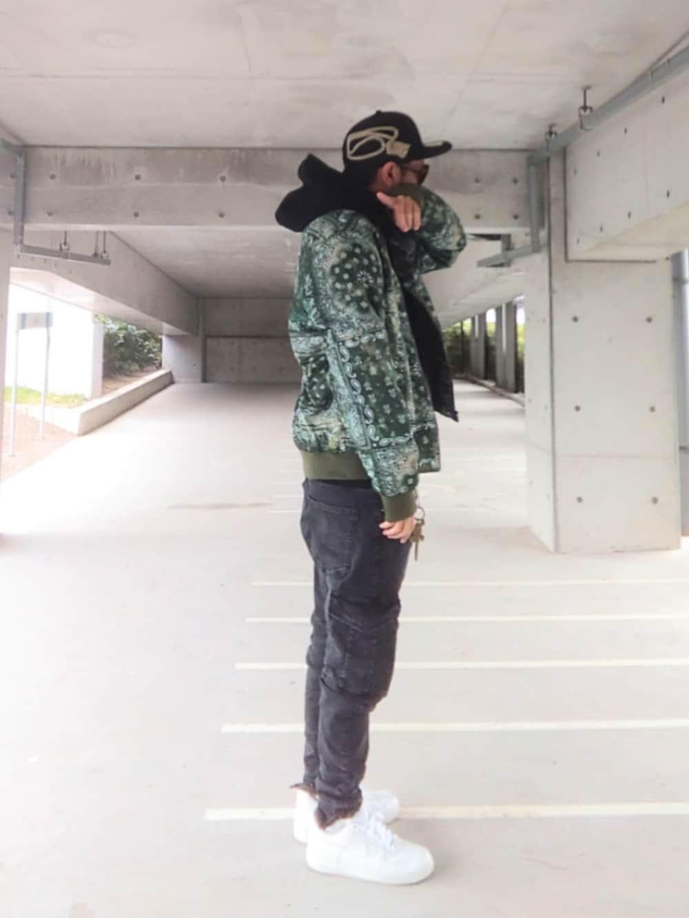 Supreme バンダナ柄 ブラックキャップ Supreme バンダナ柄 ブラックキャップ