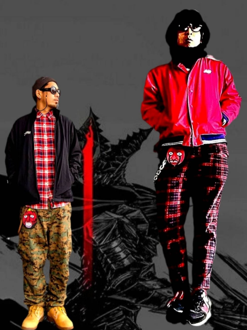 その他のその他、その他のその他、その他のその他を着用したメンズの春コーディネートの2枚目の写真