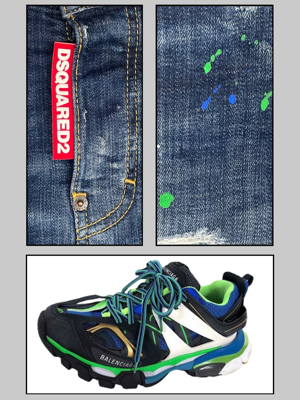 ブルー系のデニムパンツ、ブラック系のスウェット、ブラック系のナイロンジャケットを着用したメンズの秋コーディネートの2枚目の写真