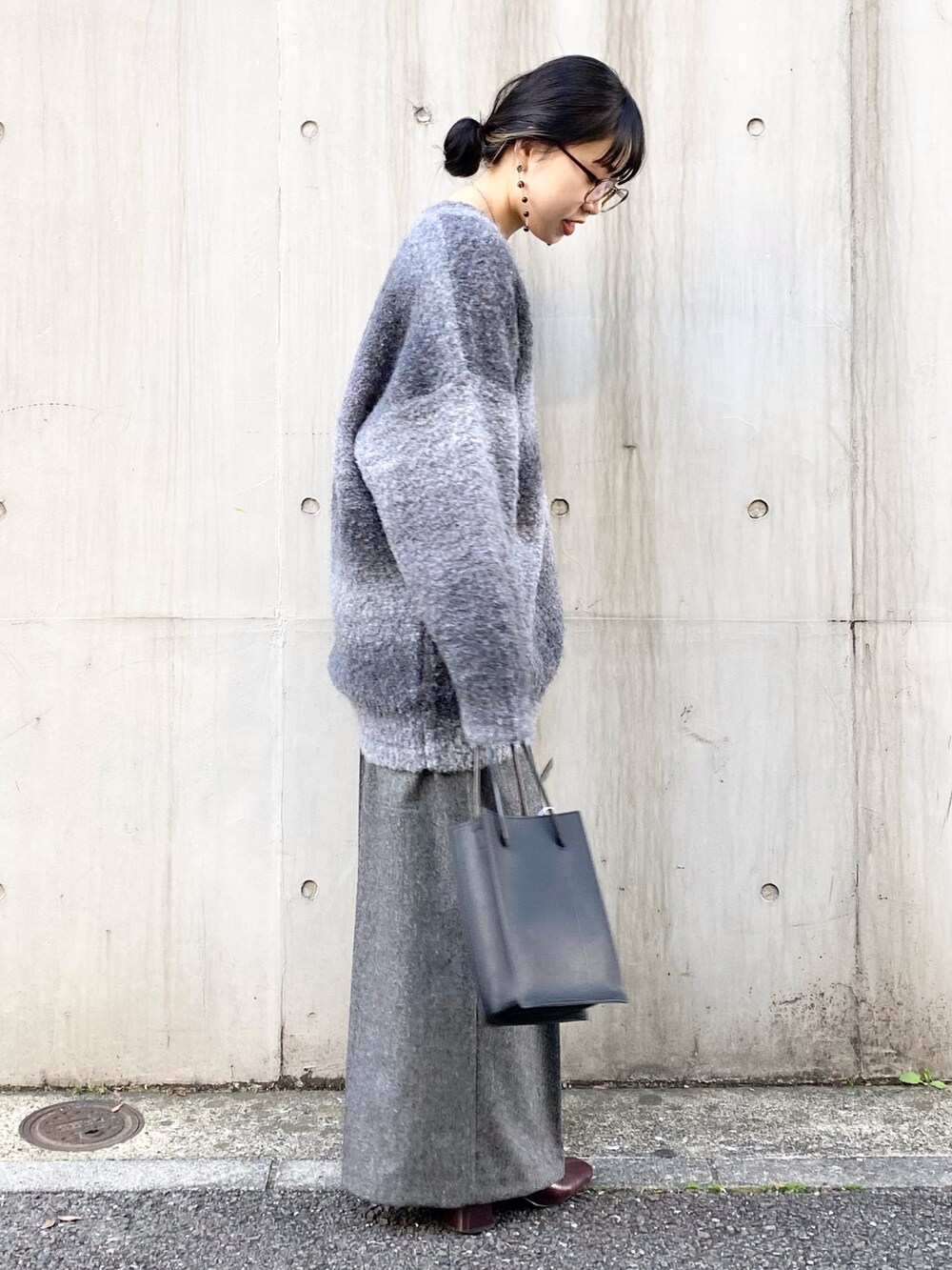 わたさんの「スクエアミニBAG（KBF）」を使ったコーディネートの3枚目の写真