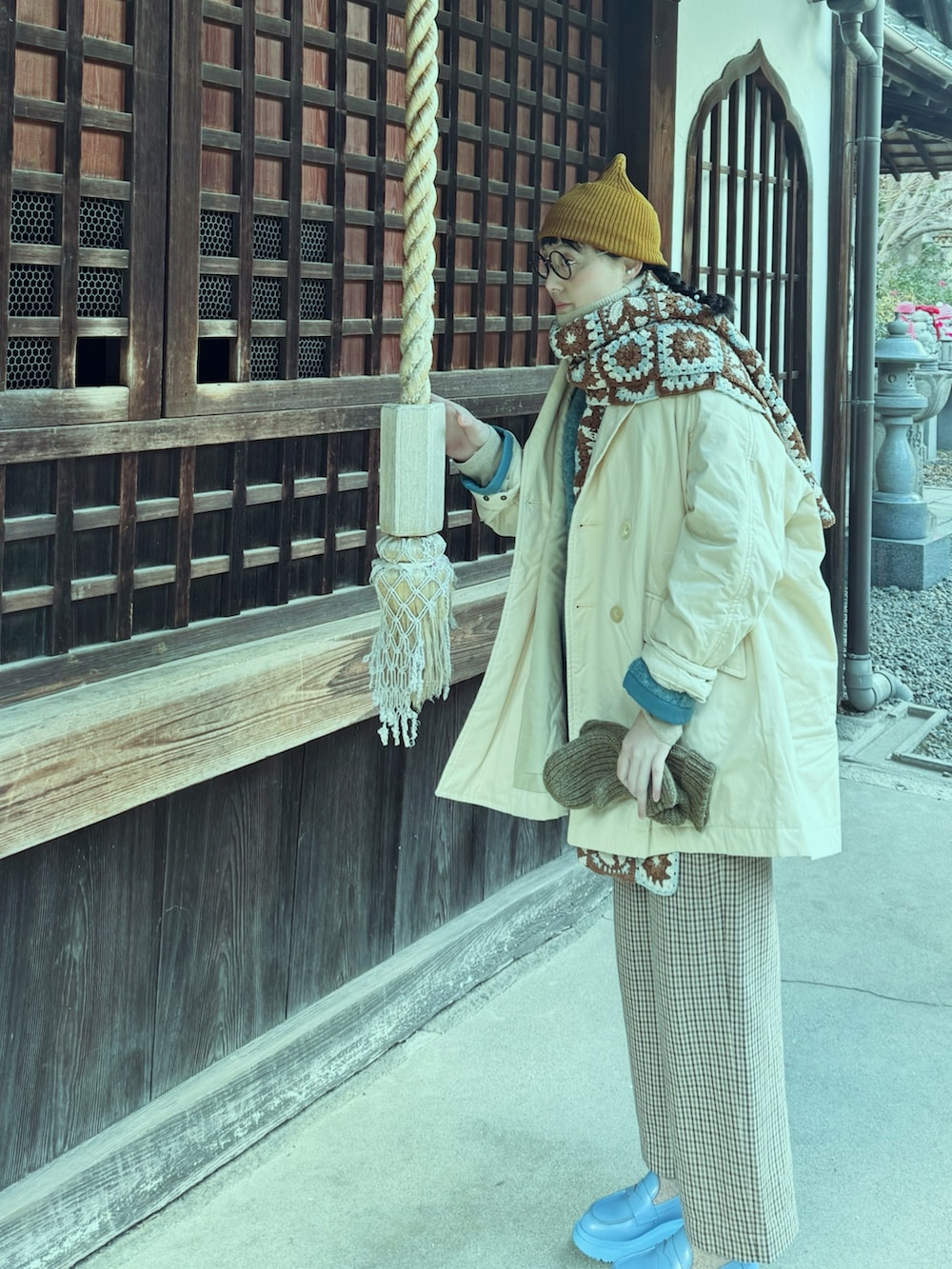 Story mfg.のストール/ショールを使った人気ファッション