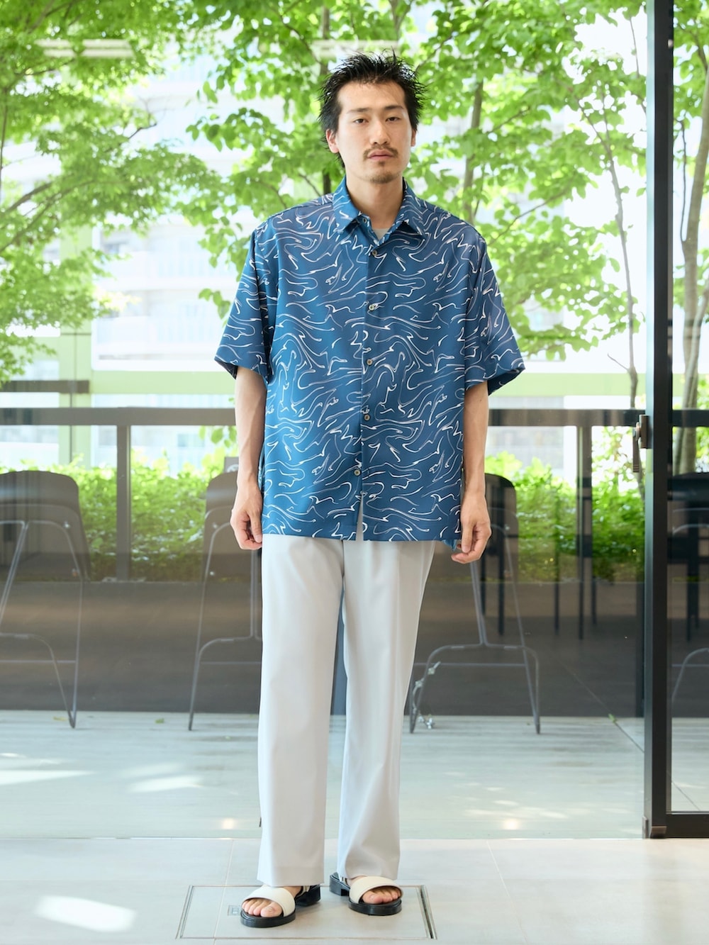 ヨネミチタクト(STUDIOUS MENS)｜UNITED TOKYOのシャツ/ブラウスを使っ 