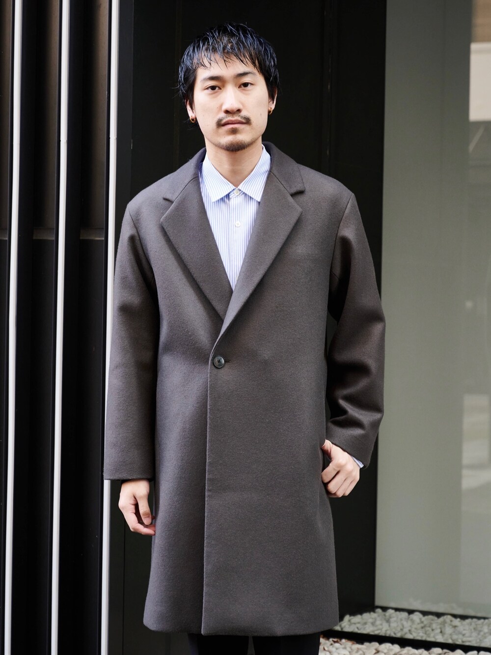 CREO STORE(STUDIOUS MENS)|PUBLIC TOKYOのチェスターコートを CREO STORE(STUDIOUS MENS)|PUBLIC TOKYOのチェスターコートを