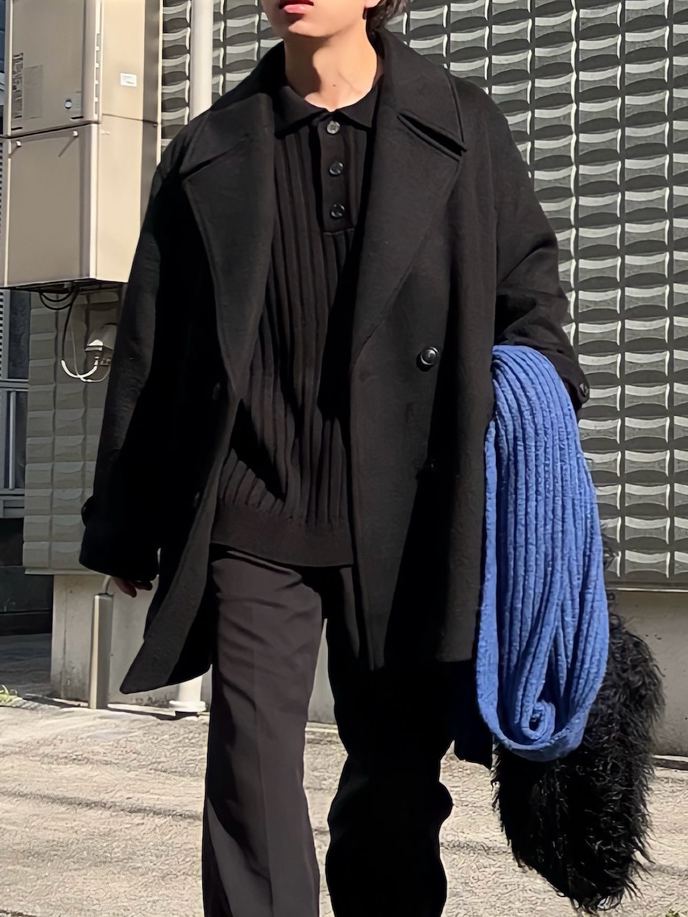 みっち~｜gadid anoniemのノーカラーコートを使ったコーディネート - WEAR