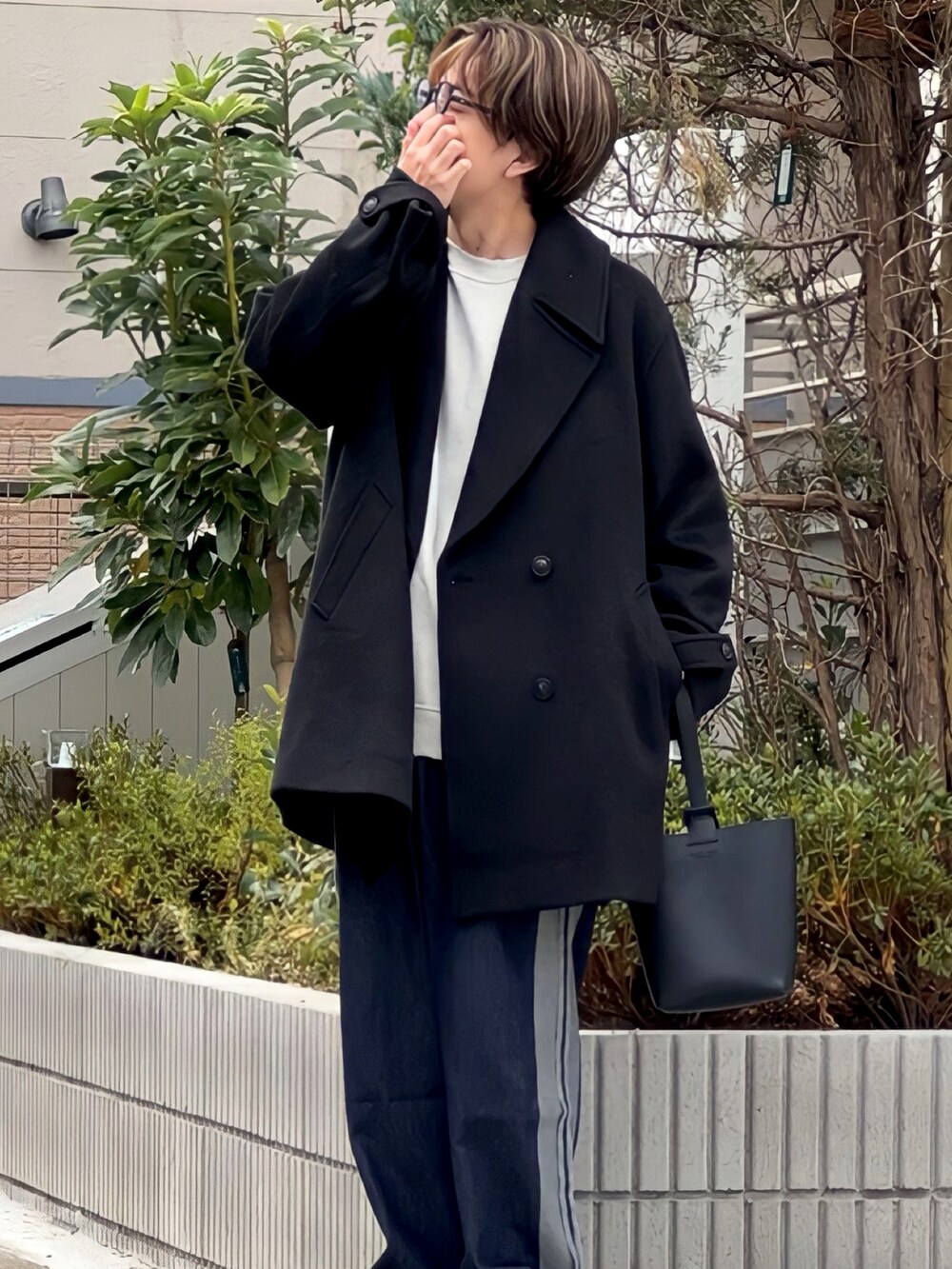 GADID ANONIEM SIMON コート ノームコア GADID ANONIEM SIMON COAT BLACK