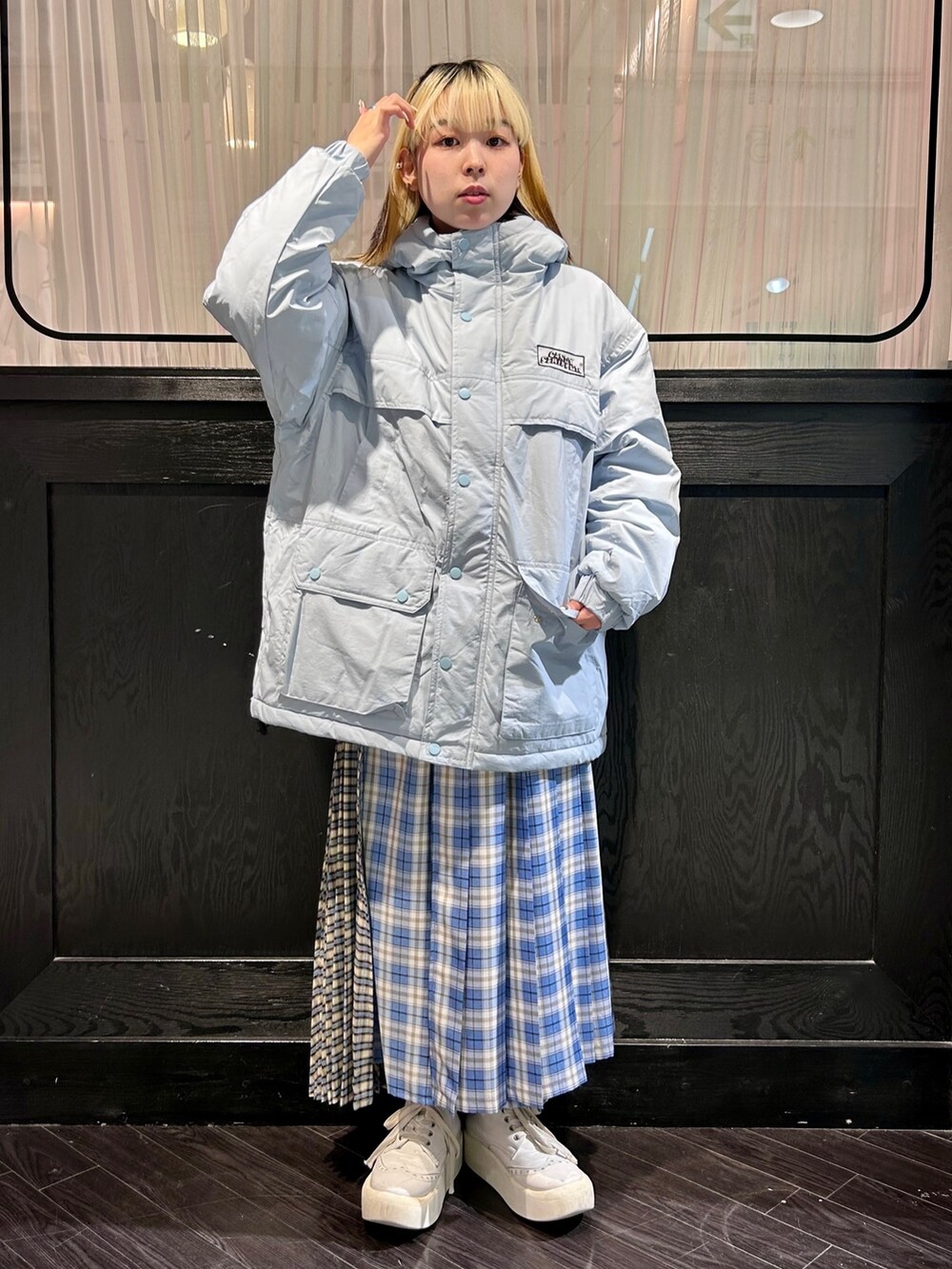 Candy Stripperのダウンジャケット/コート（ブルー系）を使った人気