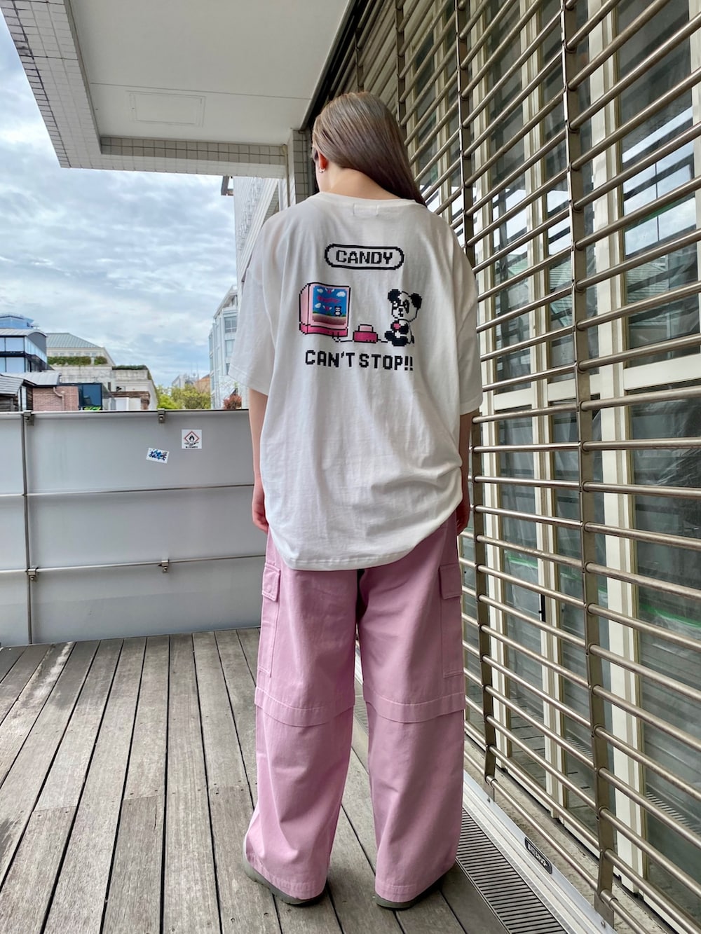 Candy Stripper パンツ　タイダイテーパードパンツ　カーゴパンツ Candy Stripper パンツ タイダイテーパードパンツ カーゴパンツ