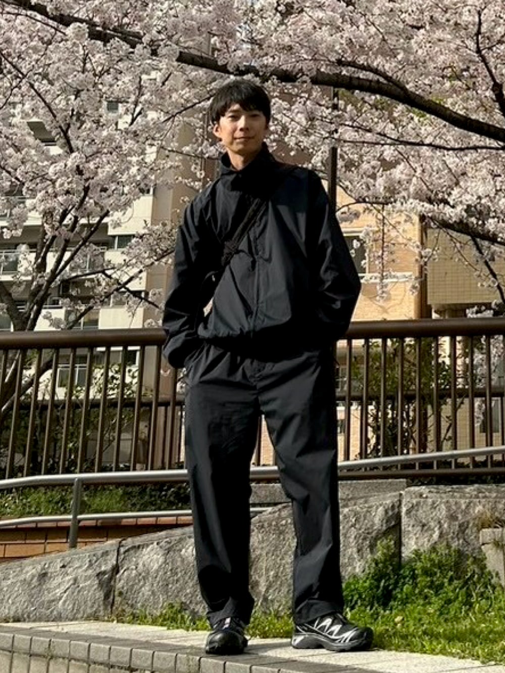 everyone エブリワン Nylon Anorak ブラック ジャケット・アウター