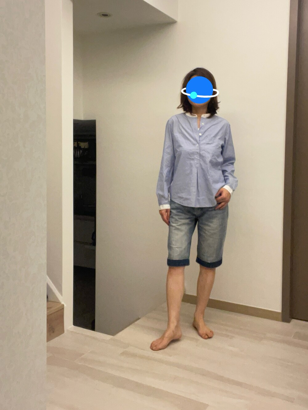 「adidas Originalsのアイテム（スタジャン、その他）」を使った、sflinさん（レディース・162cm）の春コーディネートの3枚目の写真
