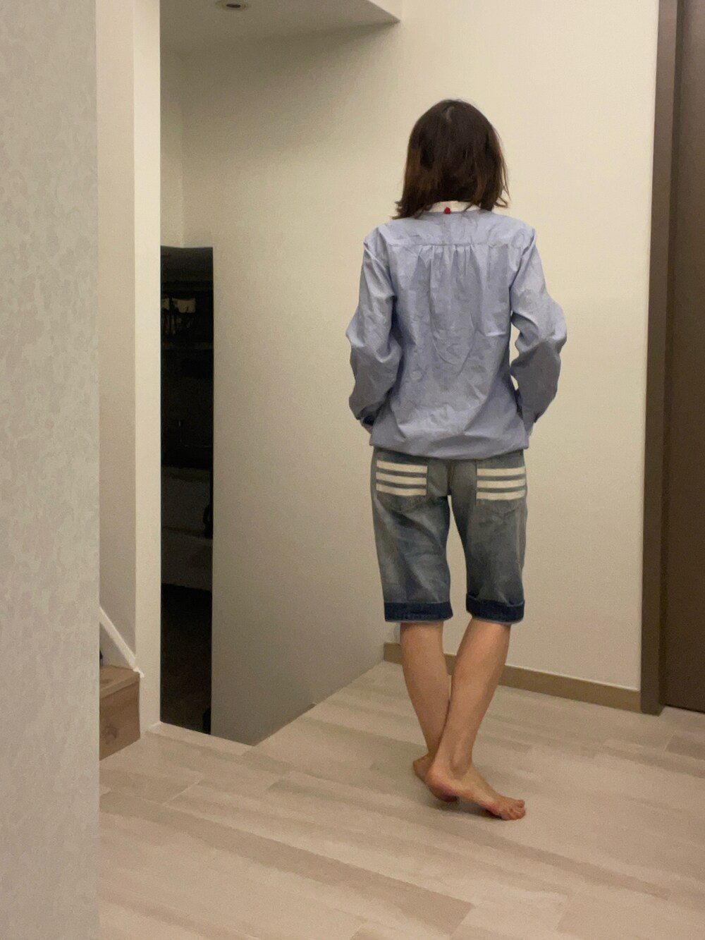 「adidas Originalsのアイテム（スタジャン、その他）」を使った、sflinさん（レディース・162cm）の春コーディネートの4枚目の写真