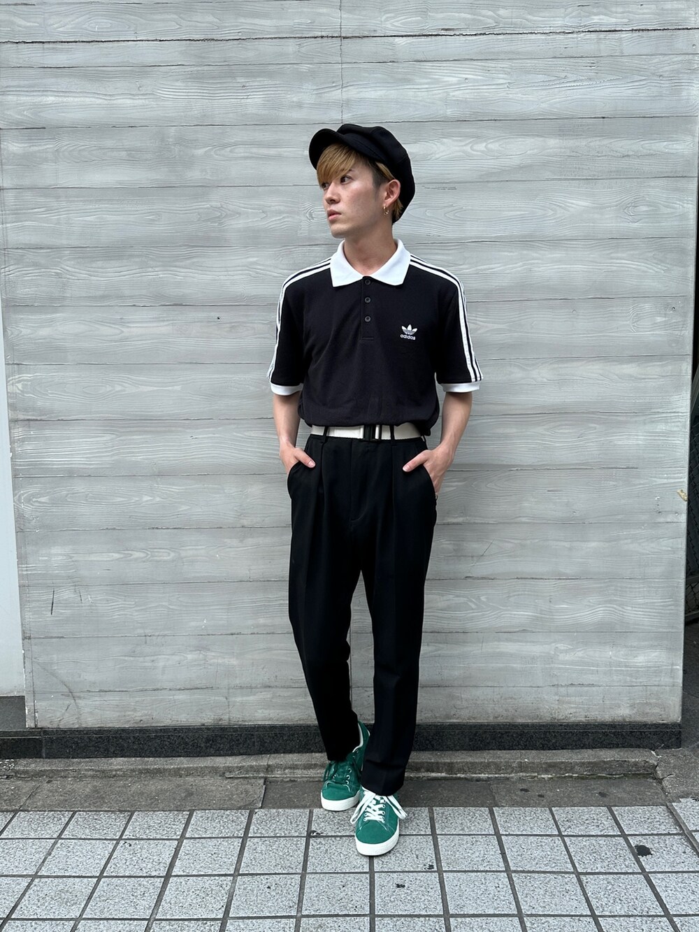 KS(アディダス ブランドコアストア 新宿)｜adidasのポロシャツを使った