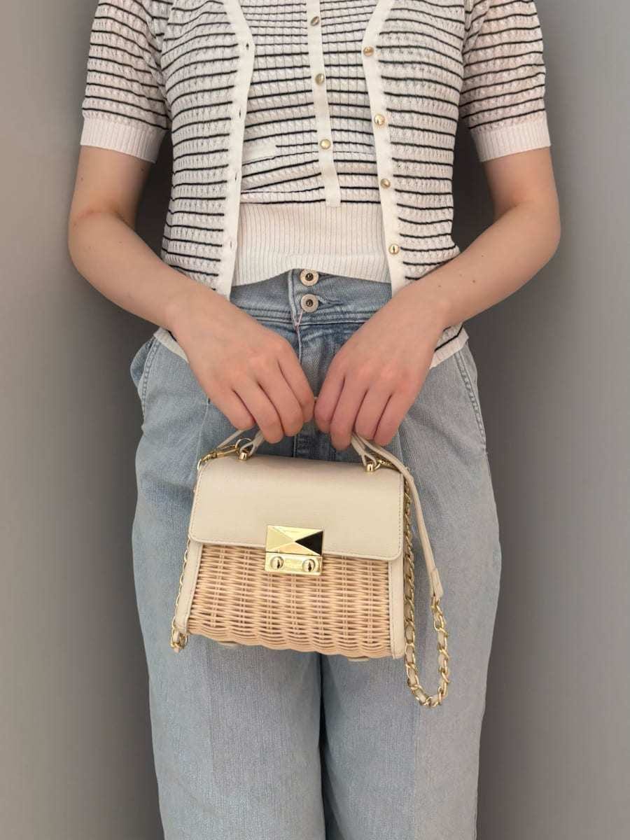 「骨格ウェーブ、ディリーコーディネート、パンツ、トップス、高身長コーデ、夏コーデ、カジュアル」｜「CELFORDのケーブルアンサンブルニット（ニット/セーター、その他）」を使った、CELFORDさん（レディース・165cm）の夏コーディネートの5枚目の写真