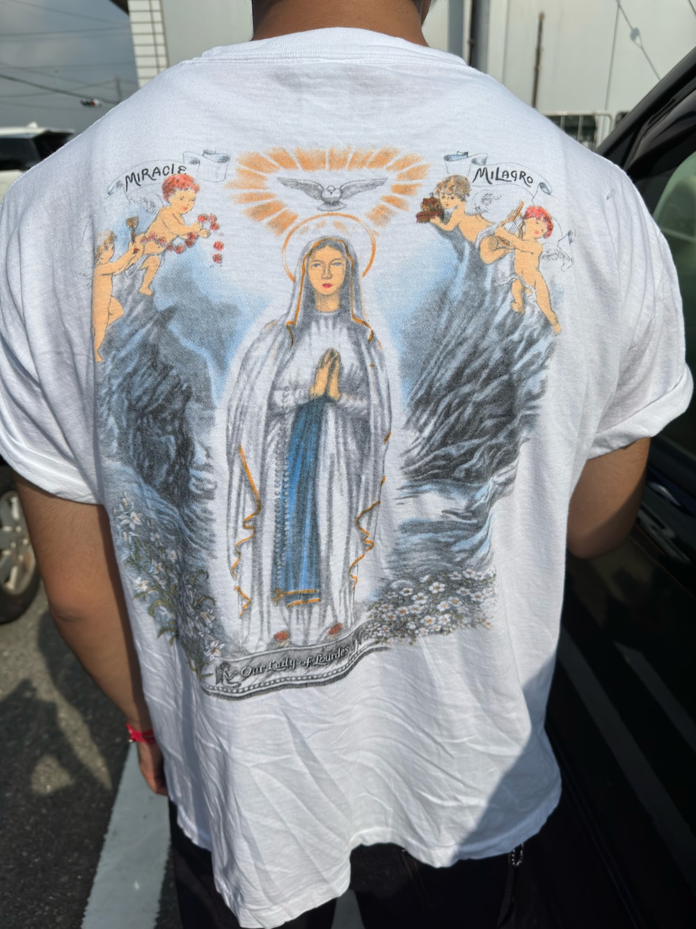「アメカジ」｜「Los Mavericks(古着)のアイテム（Tシャツ/カットソー、ホワイト系）」を使った、mohican_naoyaさん（メンズ・176cm）の秋コーディネートの3枚目の写真