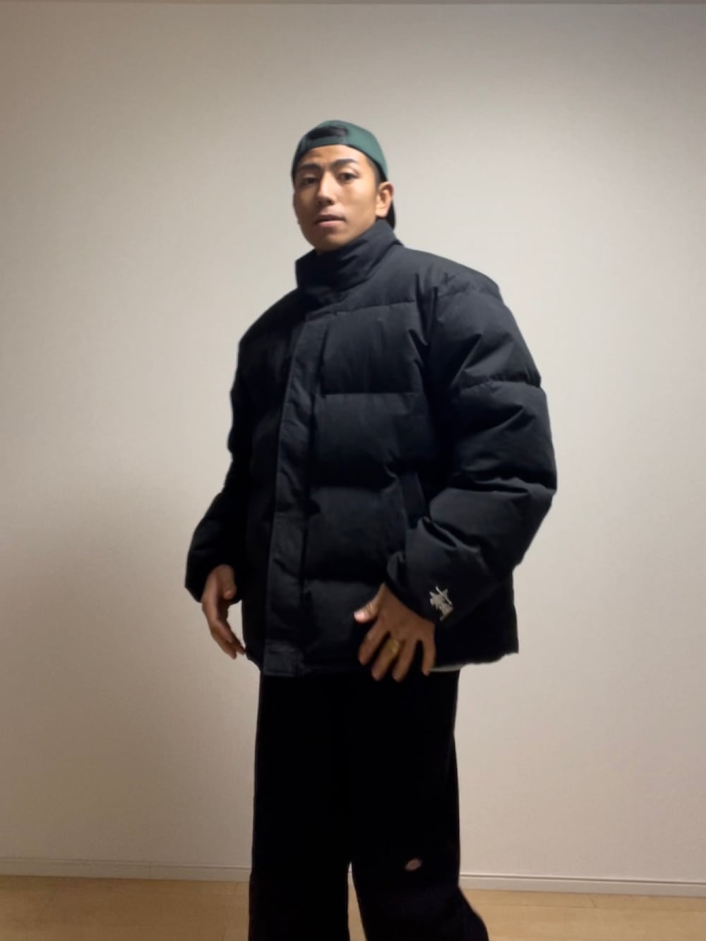 koji🙎🏿‍♂️｜STUSSYのダウンジャケット/コートを使った