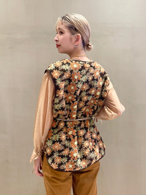 BEAMS BOY / ボーイ ジャカード ボア プルオーバー ベストを使った人気