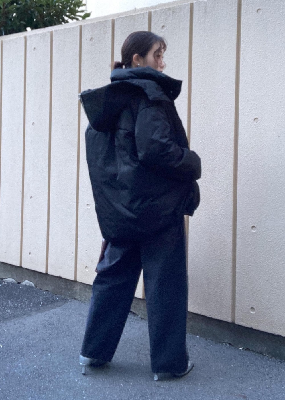 きなさんの「ポインテッドストレッチブーツ（ADAM ET ROPE'）」を使ったコーディネートの4枚目の写真