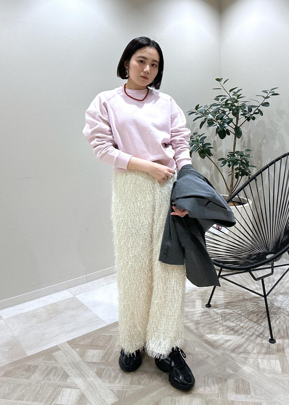 きなさんの「【LACOSTE for ADAM ET ROPE'】 L003 2K24（LACOSTE）」を使ったコーディネートの7枚目の写真