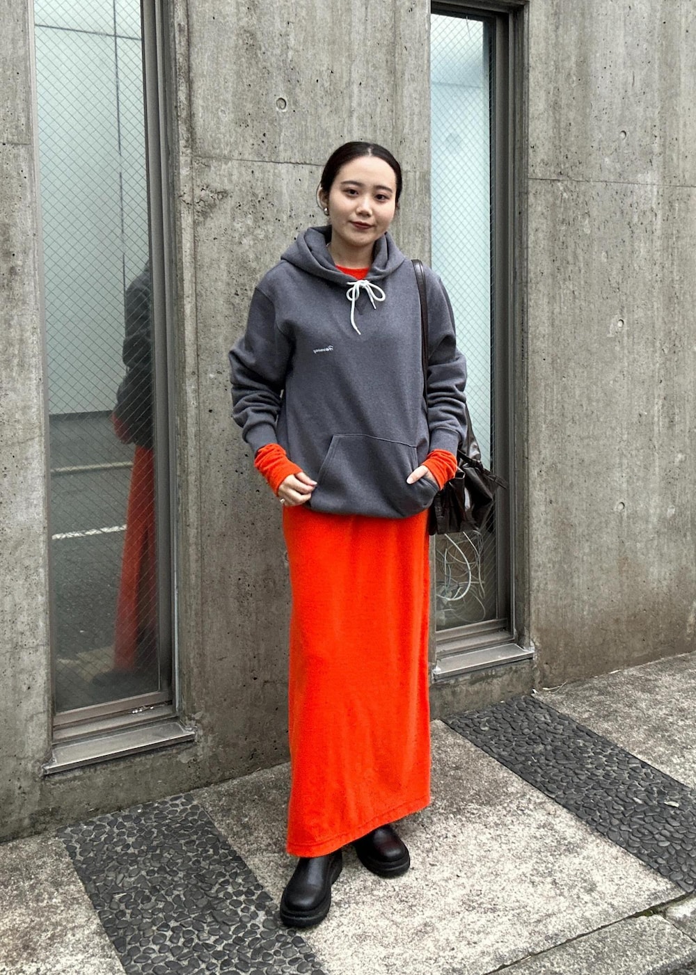 きなさんの「【anggae(アンゲ)】BIG BOXER BAG（ADAM ET ROPE'）」を使ったコーディネートの4枚目の写真