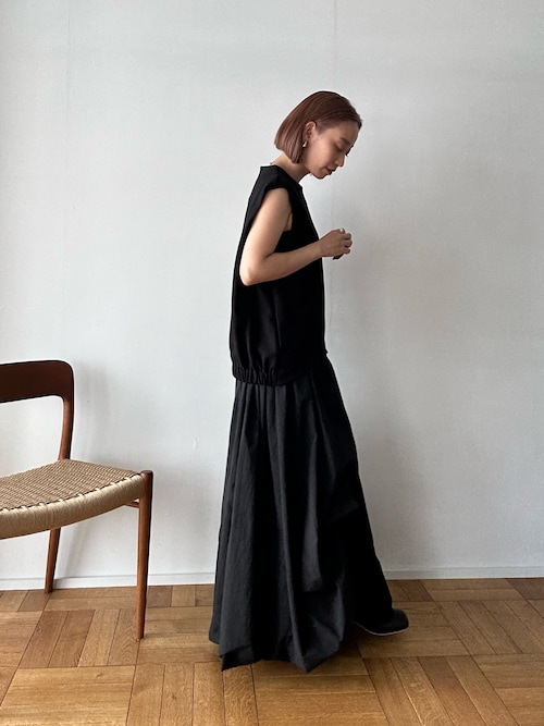 B00832 ELENDEEKエレンディークPLEASANTレイヤードドレス