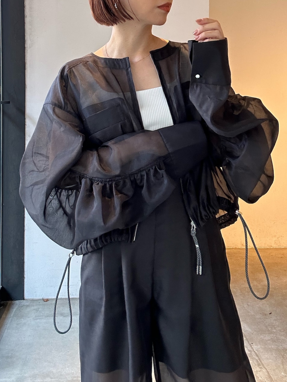 azusa(ELENDEEK)｜ELENDEEKのブルゾンを使ったコーディネート - WEAR