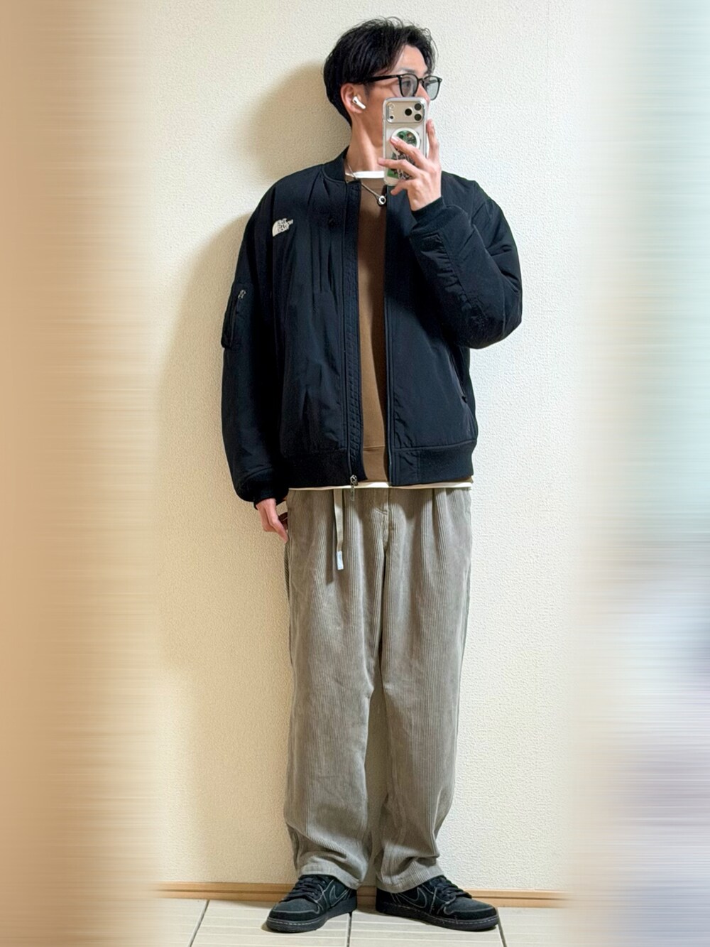 THE NORTH FACE MA-1 ジャケット ブラウン THE NORTH FACE ジャケット MA-1 「WEB限定」「THE / ザ ノース