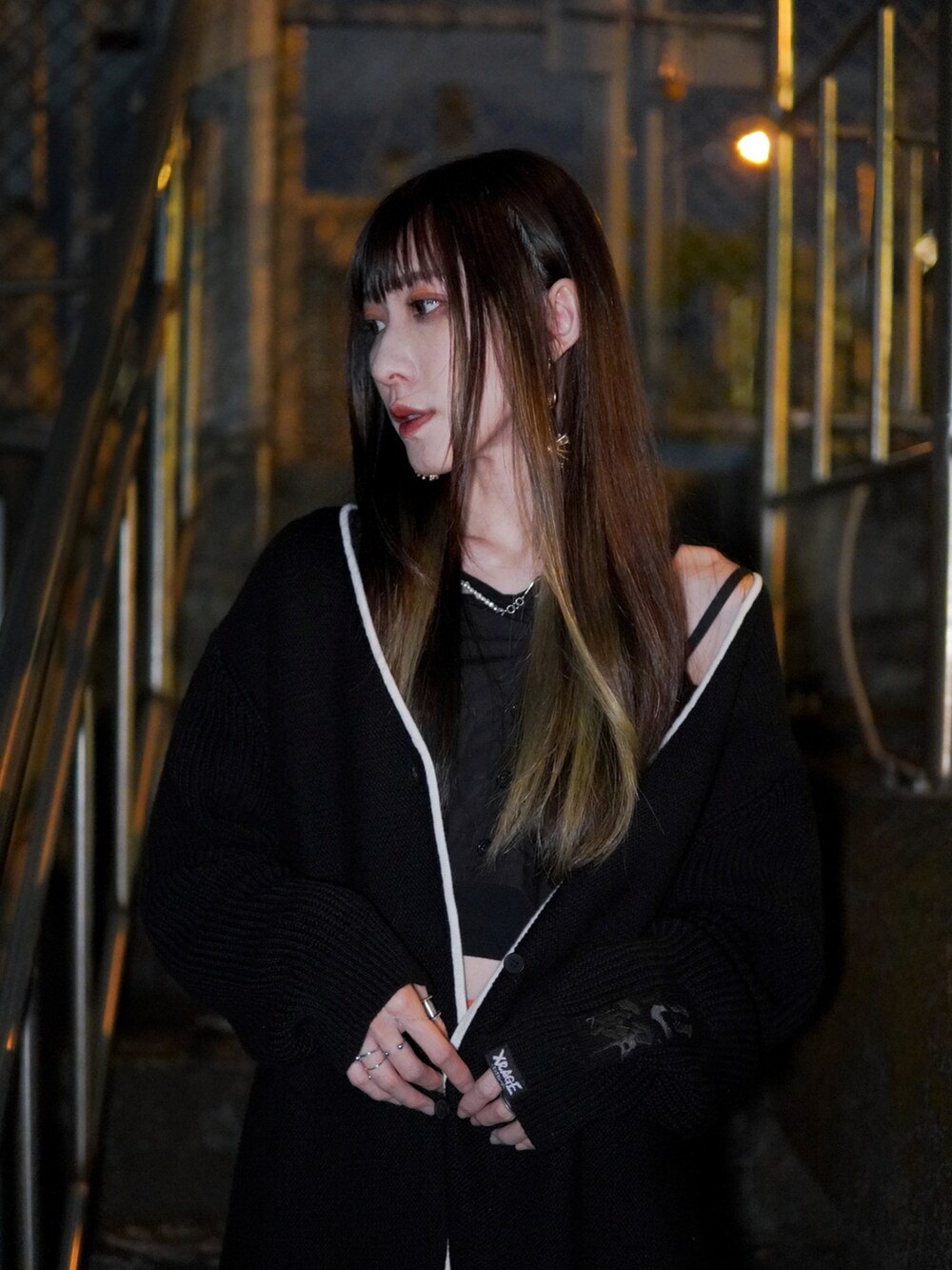 「XRAGE、BLEACH、minimatterstw、minimatters、秋のコーデ、秋、アニメコラボ、アニメ、初秋コーデ、今日のコーデ、カスタネ、Kastane、ootd、ootdtw、Taiwan」｜「minimattersのアイテム（スカート、オレンジ系）」を使った、Shih シイ🐰さん（レディース・164cm）の秋コーディネートの4枚目の写真
