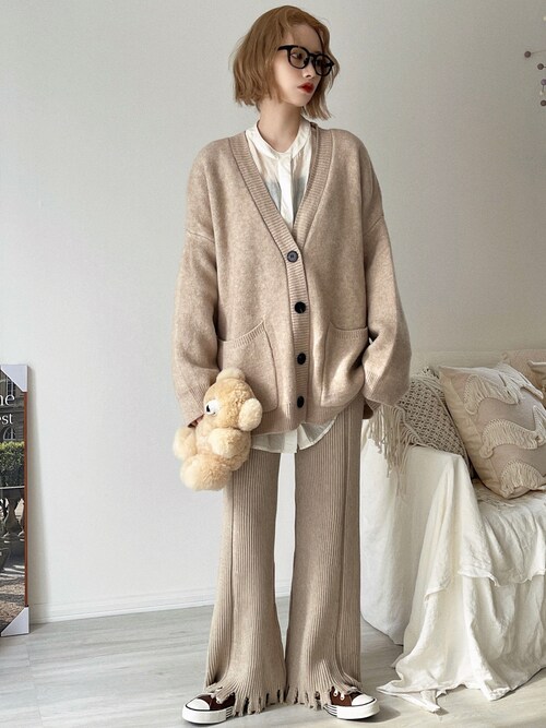 45r ボレロ　カーディガン　3 ベージュ 45r ボレロ カーディガン 3 ベージュ