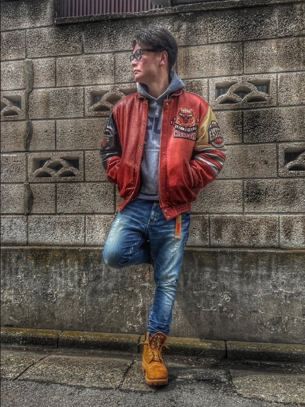 KOH｜jeff hamiltonのスタジャンを使ったコーディネート - WEAR