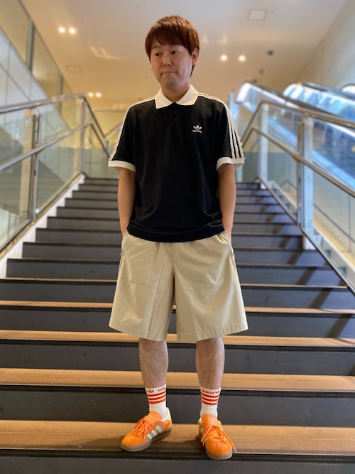 アディカラー クラシックス スリーストライプス ポロシャツ、アディ